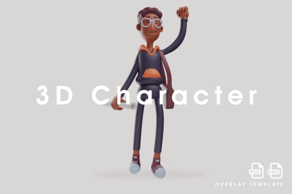 3D Student Cartoon Design Feel Excited: A Unique Approach to Creative Learning