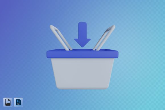 Add to Basket 3D Illustration: A Practical Evaluation