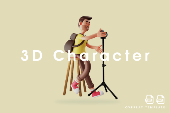 Attractive 3D Photography Cartoon Design: A Unique Blend of Art and Technology
