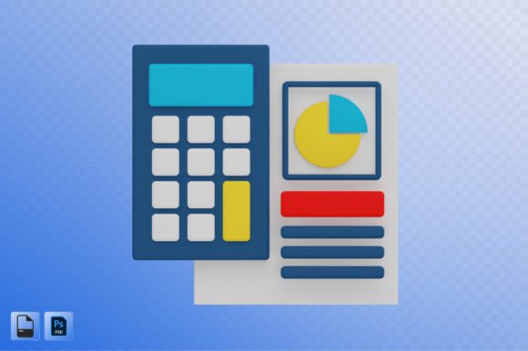 Calculator 3D Illustration: A Powerful Tool for Visualizing Complex Calculations