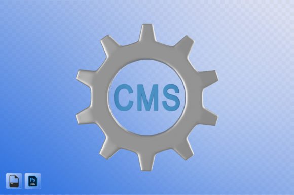 CMS Management 3D Illustration: A Visual Guide to Streamlining Content Workflow