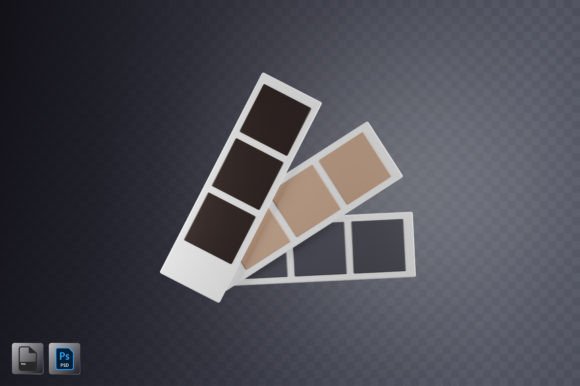 Color Palette 3D Illustration: A New Dimension in Design