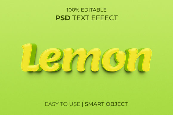 Lemon 3d Text Effect: A Creative Tool for Modern Designers