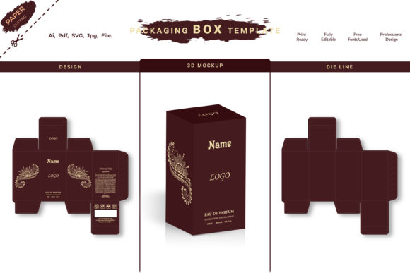 Luxury Perfume 3D Box Packaging Design: Elevating Elegance and Brand Value