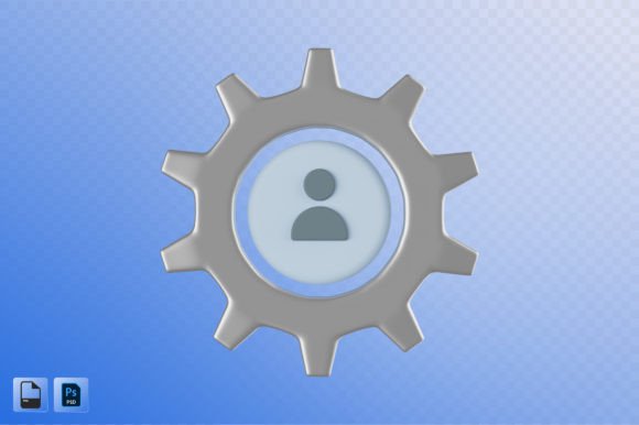 Profile Avatar 3D Illustration for Modern Identity and Engagement