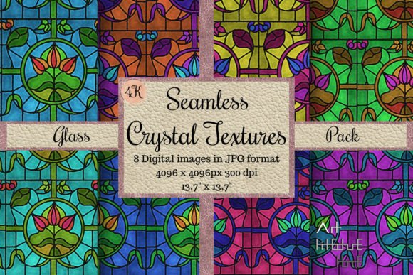Seamless Crystal Textures - Glass Pack