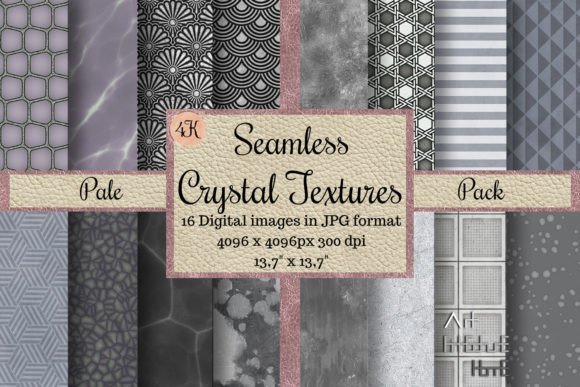 Seamless Crystal Textures - Pale Pack