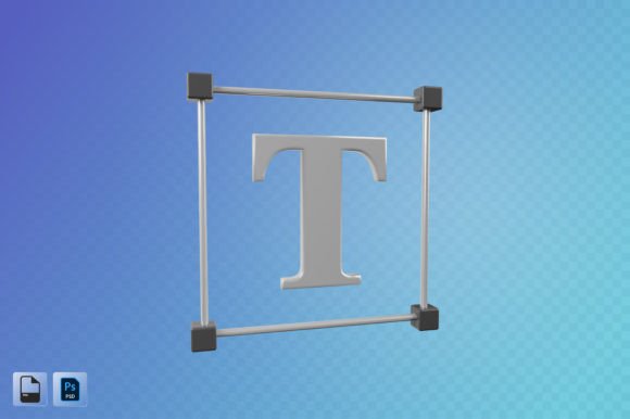 Text Tool 3D Illustration: A New Dimension in Digital Expression