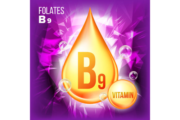 Vitamin B9 Folates Vector. Vitamin Gold: A Comprehensive Overview